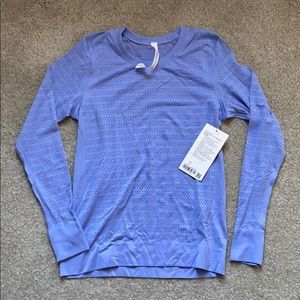 Blue lululemon long sleeve